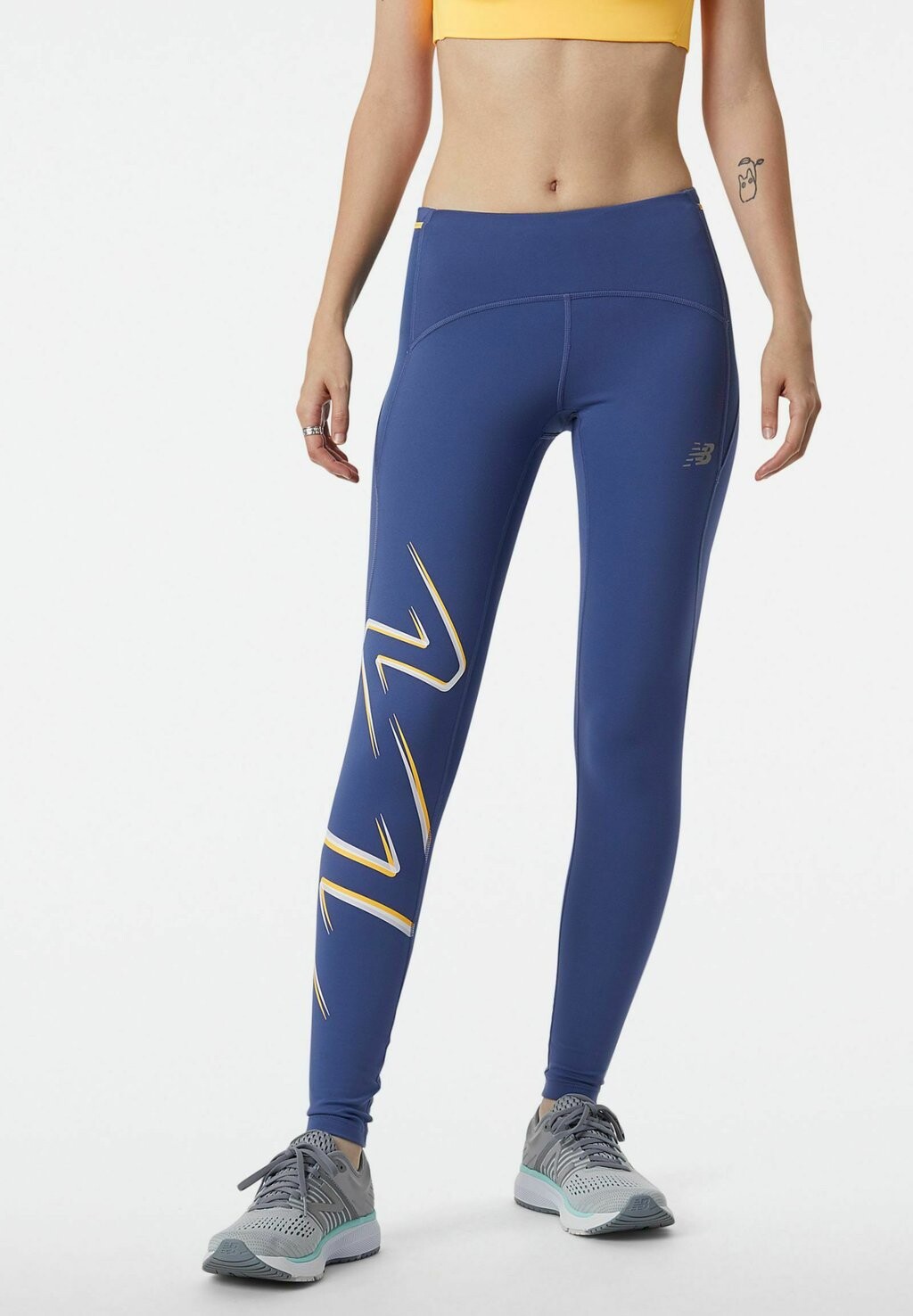 

Тайтсы New Balance, Синий