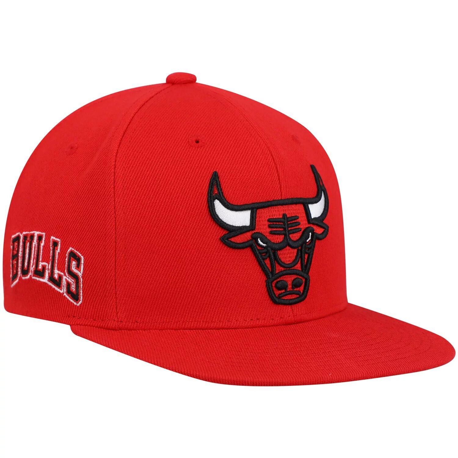 

Мужская кепка Mitchell & Ness Red Chicago Bulls Core с застежкой сбоку