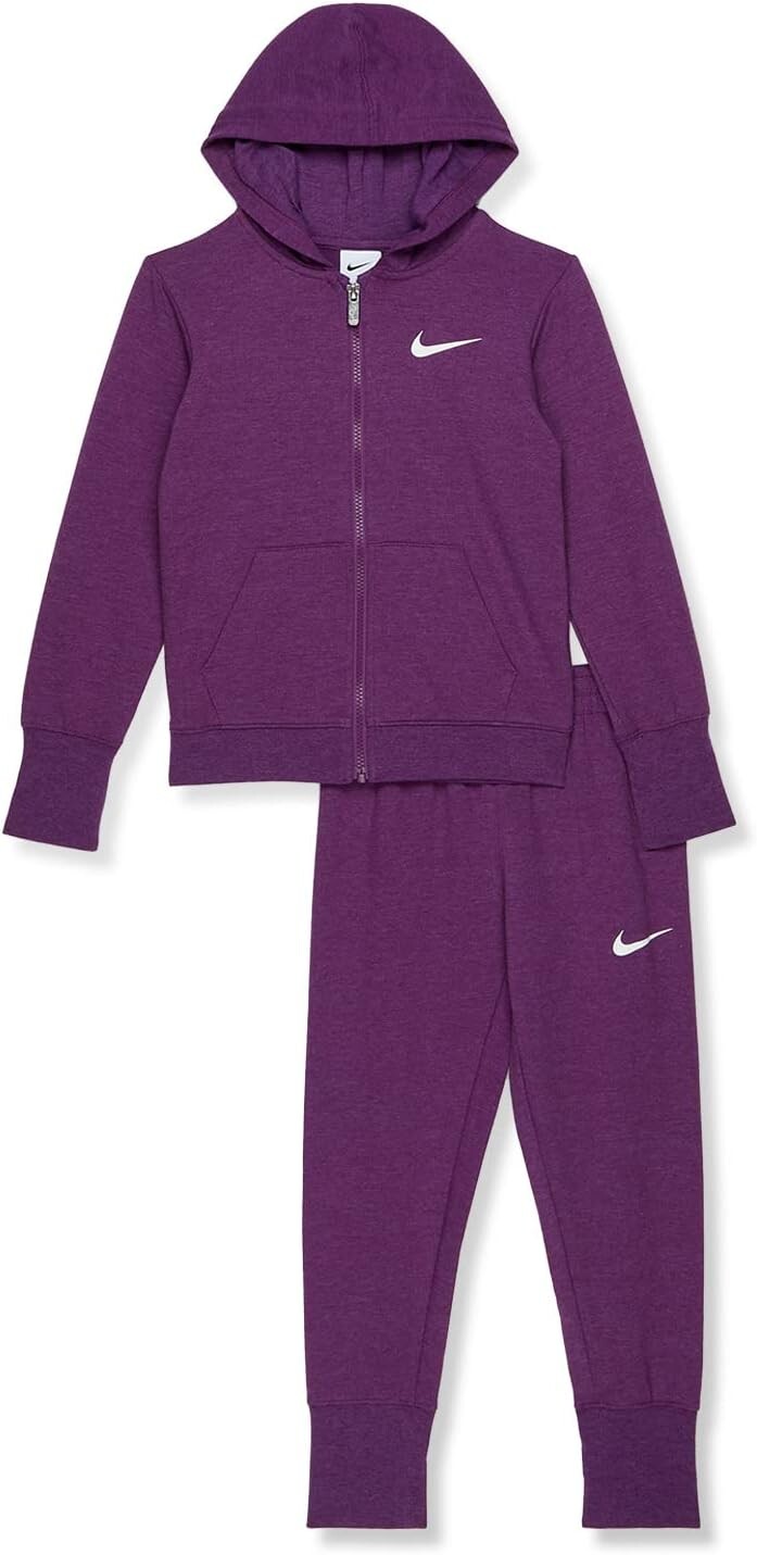 

Детский набор Nike Full Zip & Joggers Set, цвет Viotech Heather