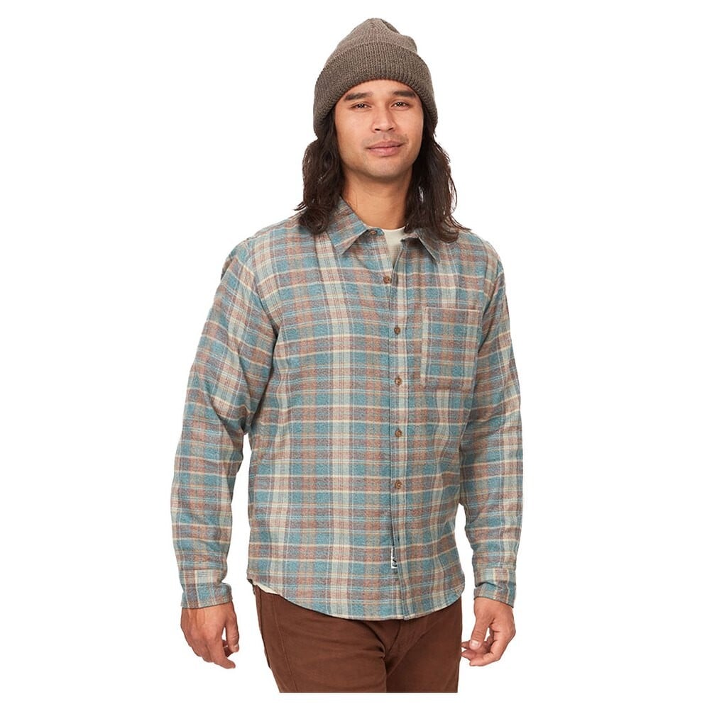 

Рубашка Marmot Fairfax Novelty Heathered Light Weight Flannel, зеленый