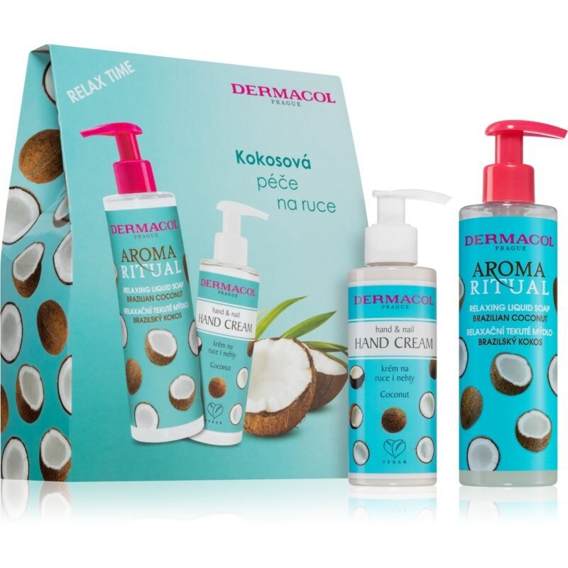 

Подарочный набор Dermacol Aroma Ritual Бразильский кокос (для рук и ногтей) Inna Marka