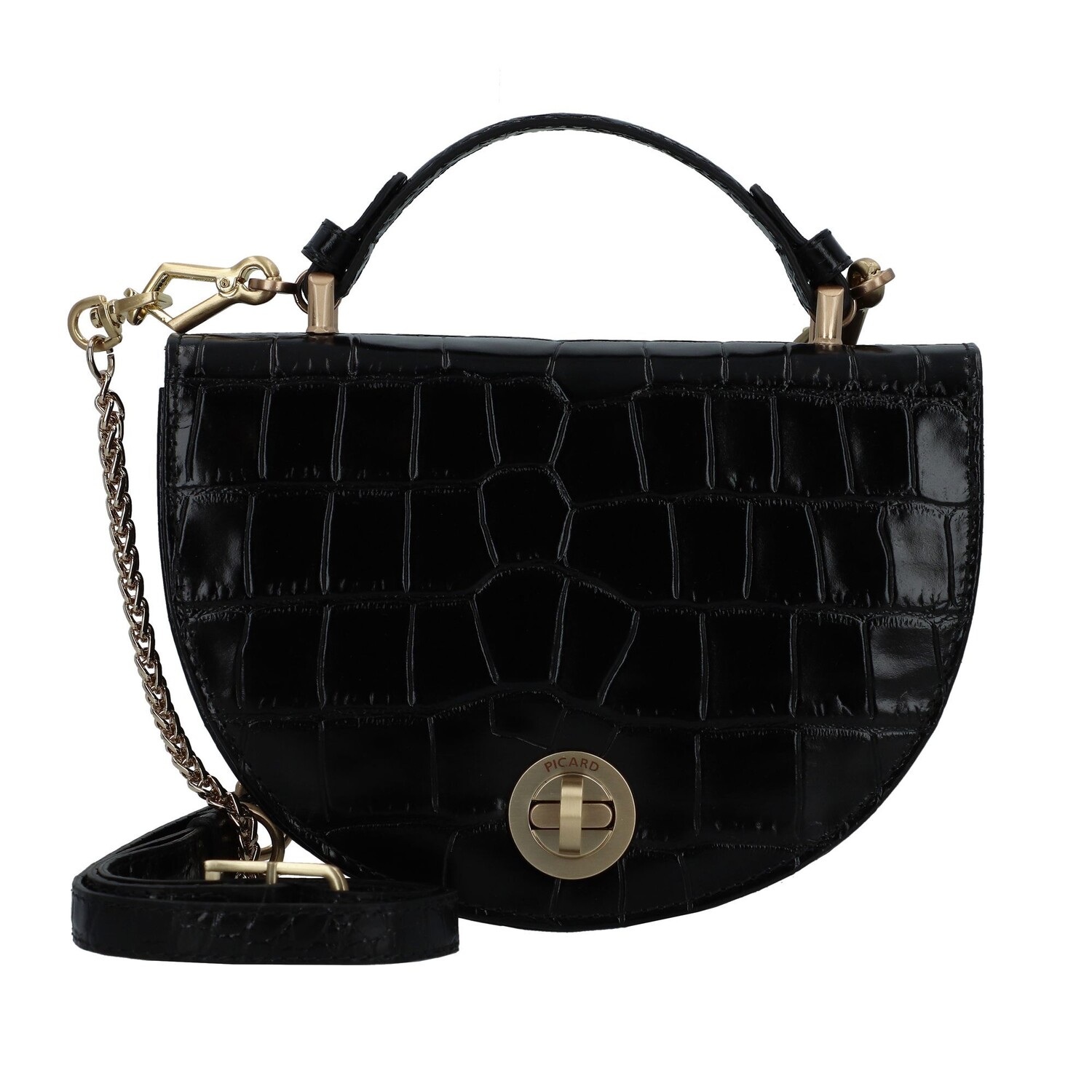 

Сумка PICARD Weimar Handtasche Leder 18 cm, черный