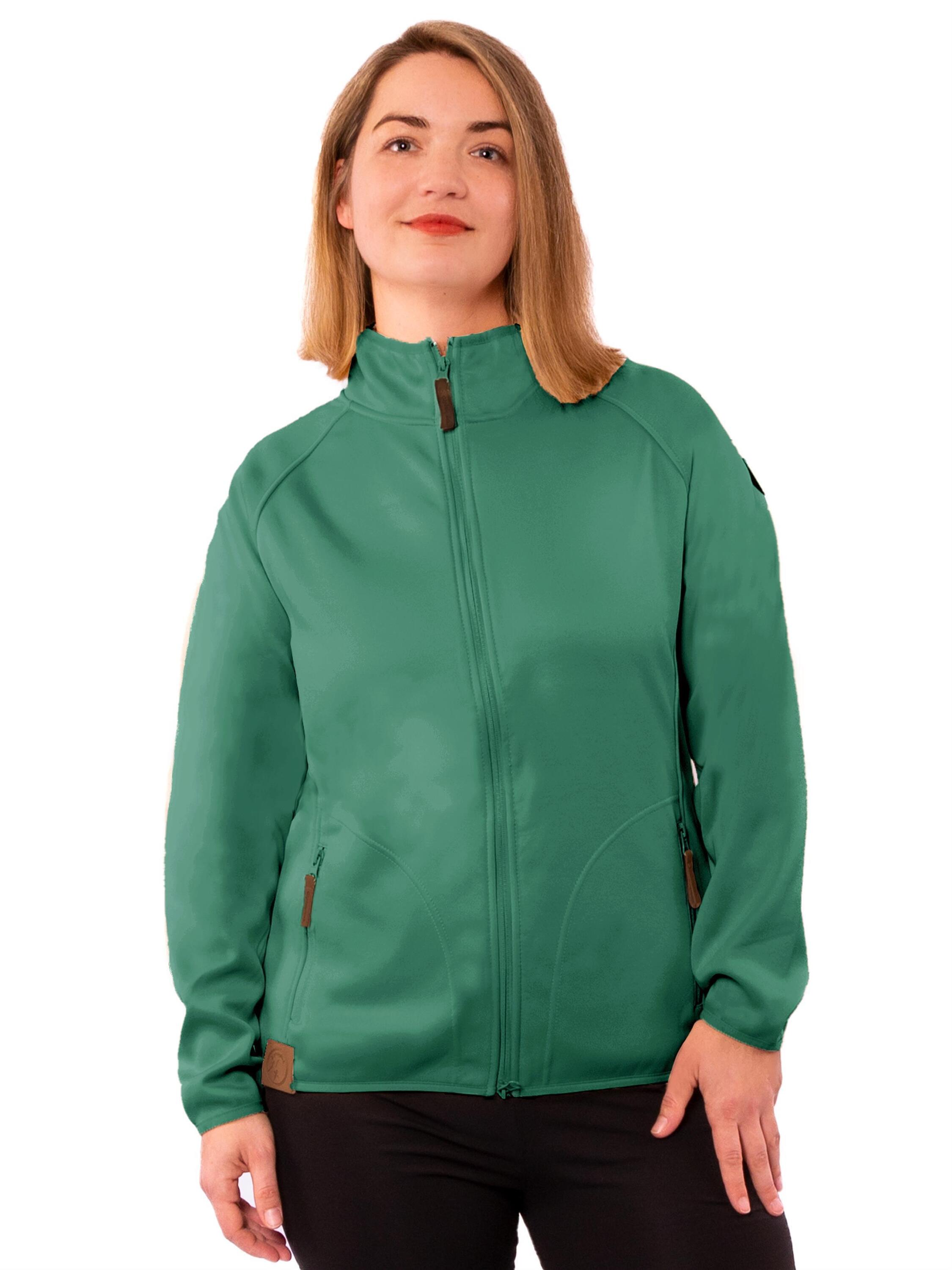 цена Куртка софтшелл Gipfelglück Stretchjacke Tamara, зеленый