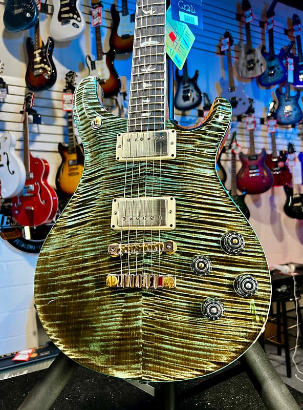 

Электрогитара PRS McCarty 594 Artist top Faded Moss Green Auth Deal Free Ship! 271 GET PLEK’D!