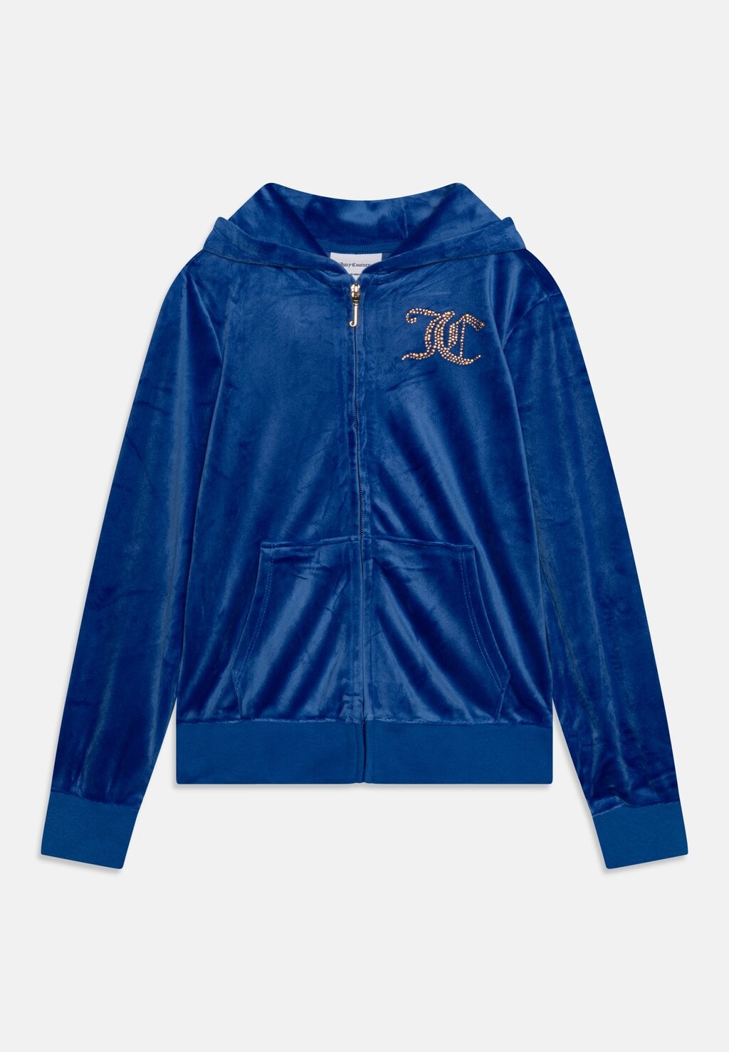 

Толстовка на молнии Diamante Zip Hoodie Juicy Couture, цвет surf the web