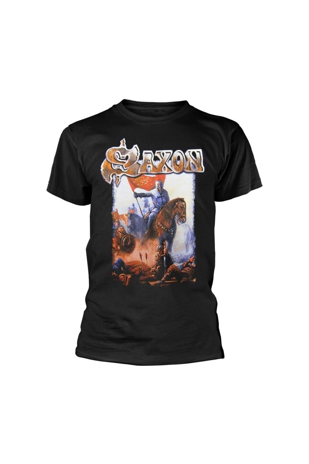 

Футболка Крестоносца Saxon, черный