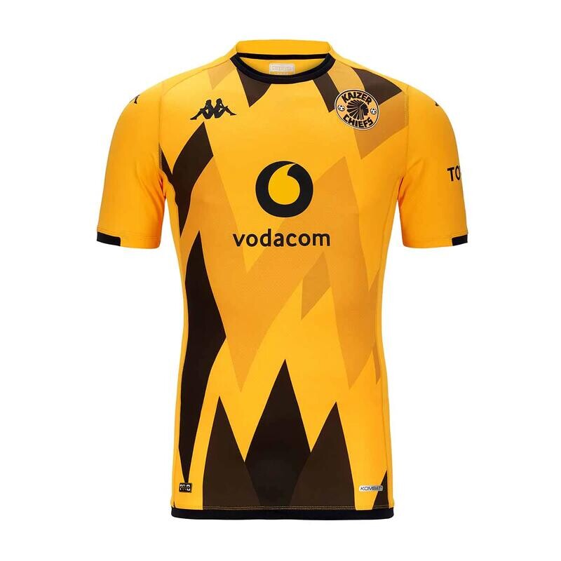 

Официальная футболка с короткими рукавами Kombat Home Kaizer Chiefs 23/24 KAPPA, цвет negro