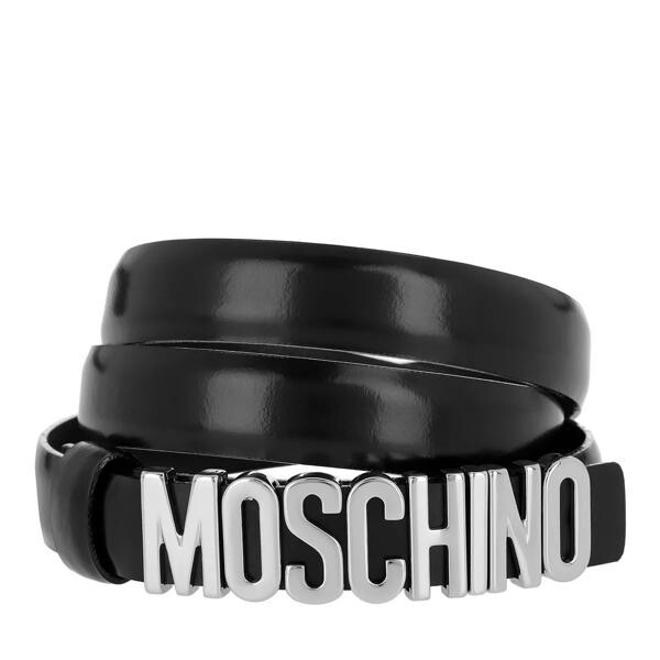 

Ремень belt Moschino, черный