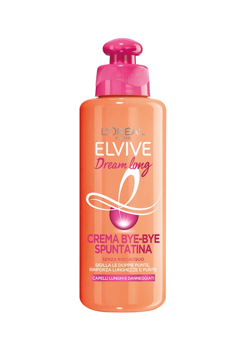 

Уход за волосами TRATTAMENTO ELVIVE DREAM LONG, CREMA CAPELLI SENZA RISCIACQUO BYE-BYE SPUNTATINA PER CAPELLI LUNGHI DANNEGGIATI, 200 ML, 3 PACK L'Oréal Paris, прозрачный