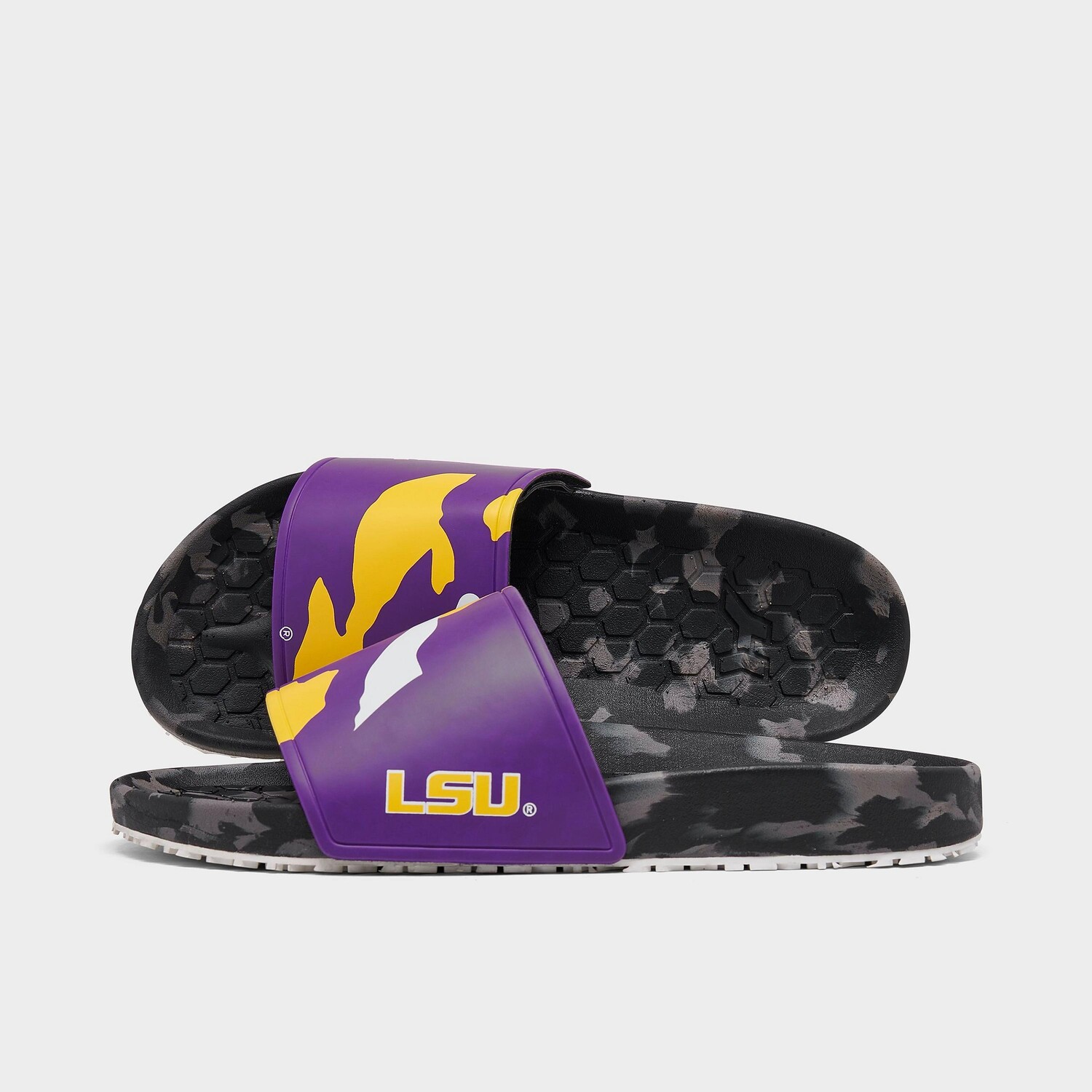 

Сандалии-шлепанцы Hype Co. LSU Tigers College Slydr Pro, фиолетовый