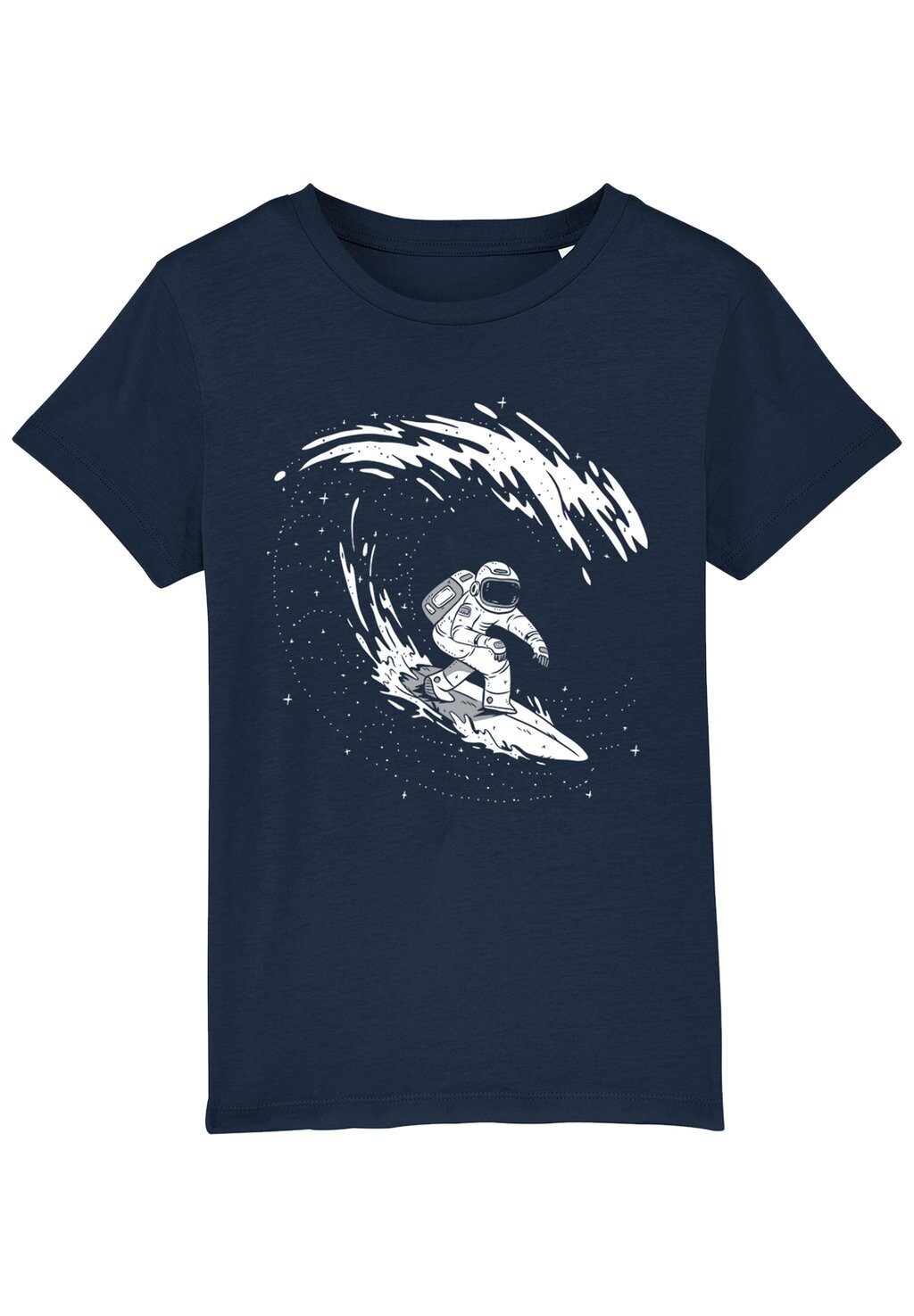 

Футболка с принтом SURFING SPACEMAN Watapparel, цвет french navy