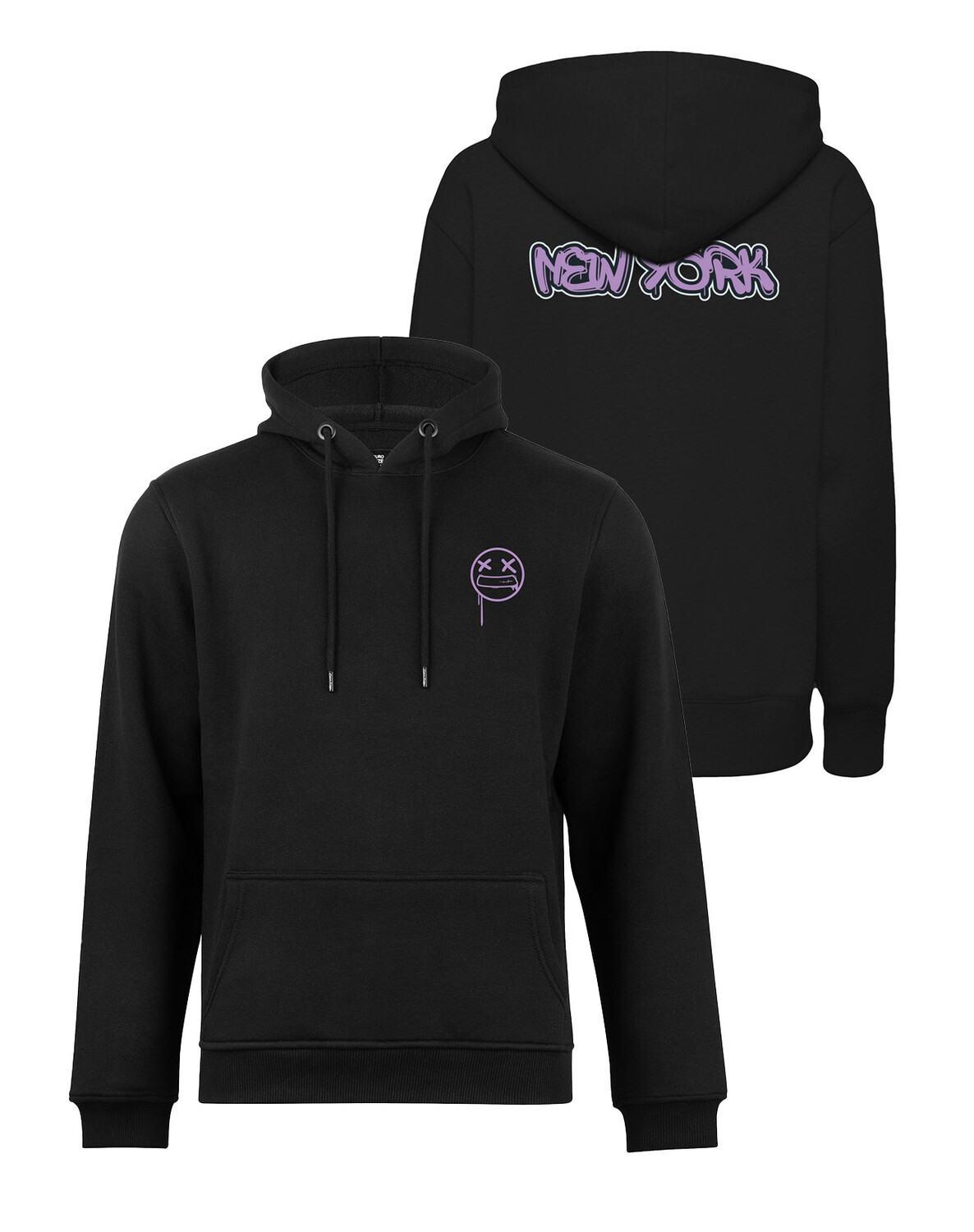 

Толстовка Cotton Prime Street Art Hoodie New York Weltenbummler Kollektion, черный