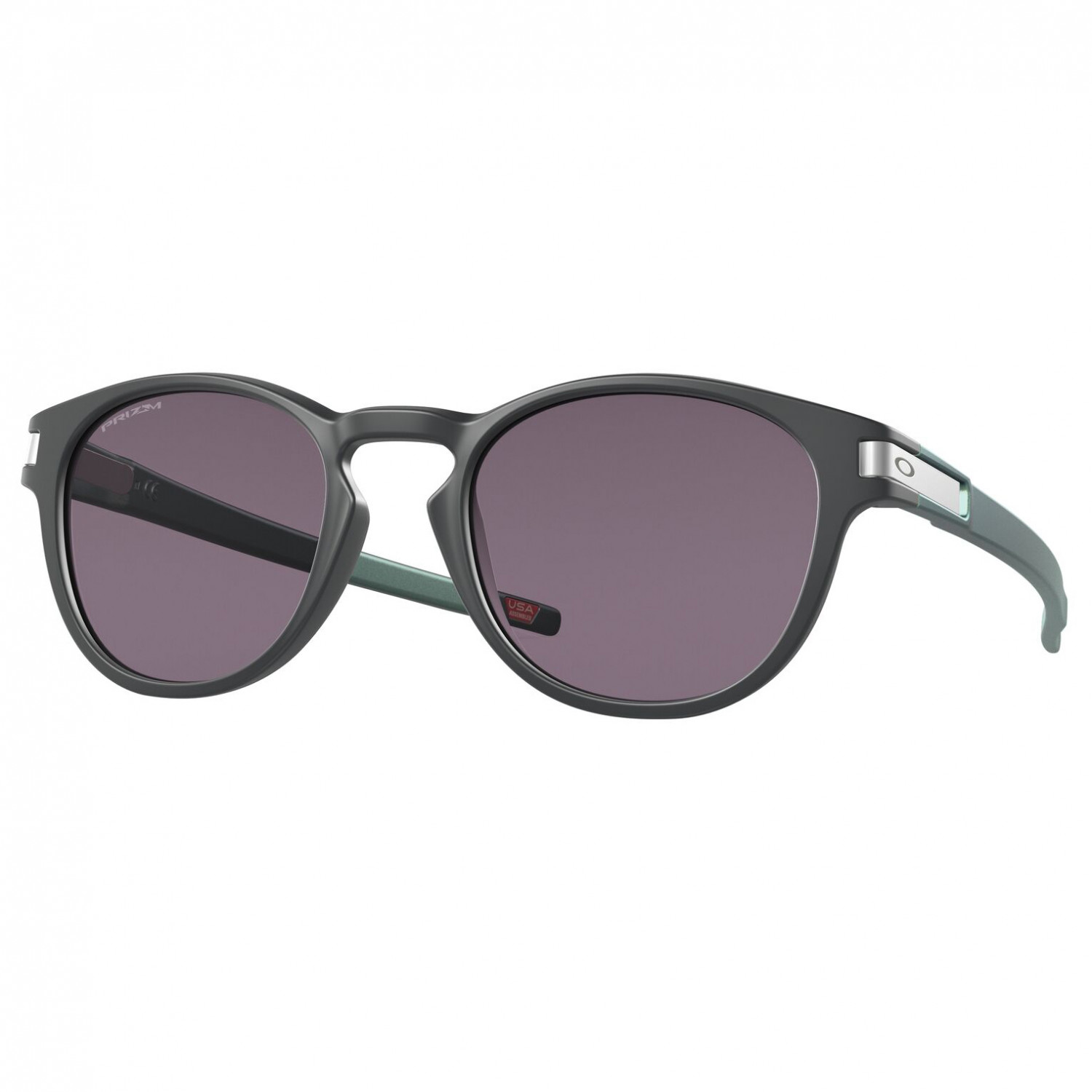 солнцезащитные очки oakley sylas prizm s2 vlt 22% матовый черный Солнцезащитные очки Oakley Latch Prizm S3 (VLT 17%), матовый карбон