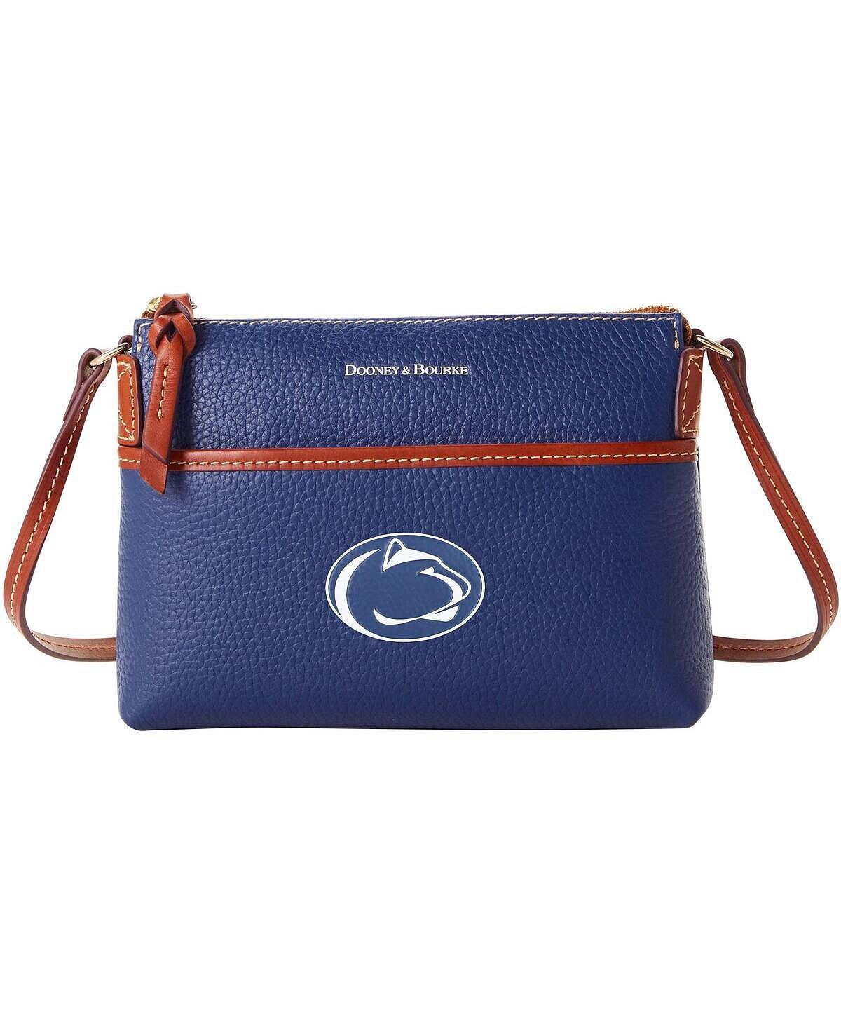 

Женская сумка через плечо Penn State Nittany Lions Pebble Ginger Dooney & Bourke, синий
