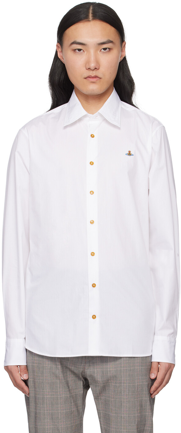 

Белая рубашка с призраком Vivienne Westwood, цвет White