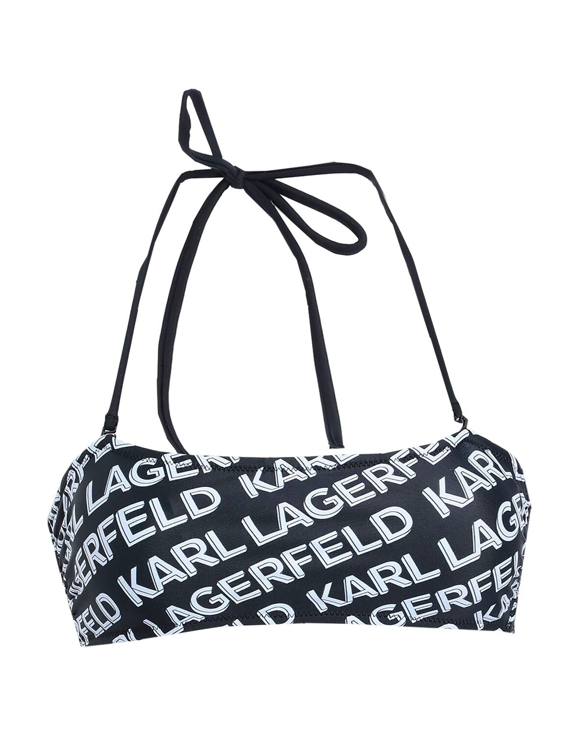 

Верх бикини Karl Lagerfeld, черный