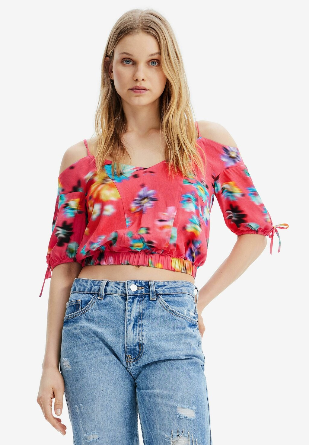 

Блуза Desigual, красный