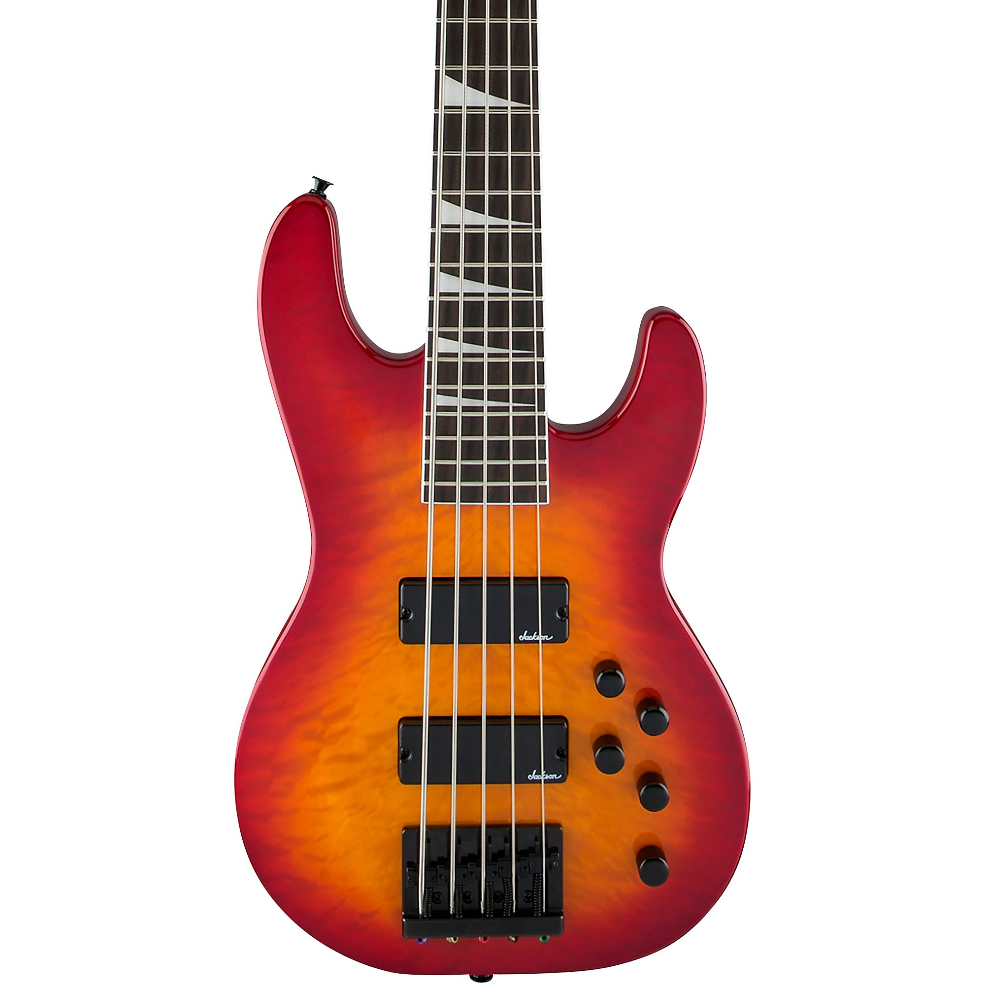 цена Концертный бас-гитара Jackson JS Series JS3VQ 5-струнная Cherry Burst