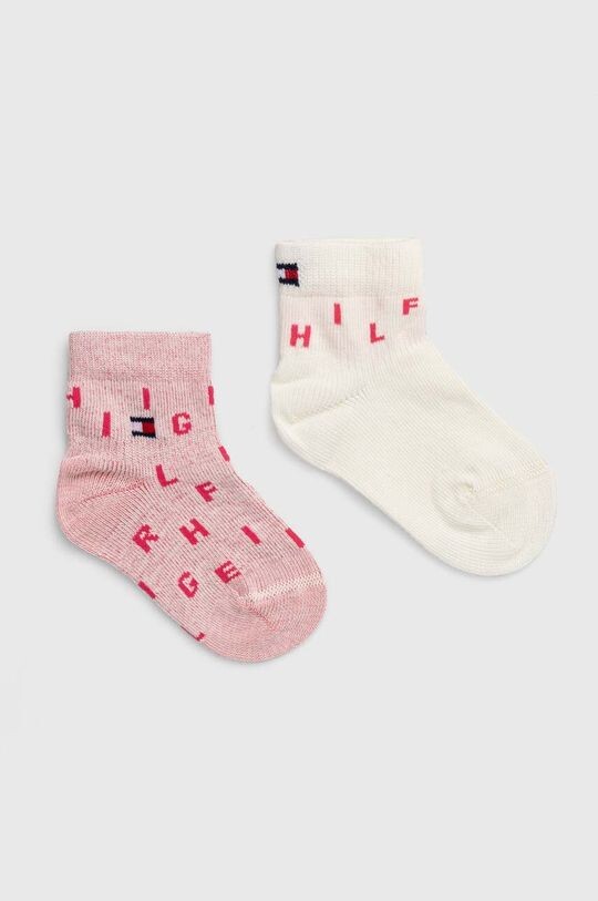 

Детские носки 2 шт. Tommy Hilfiger, розовый