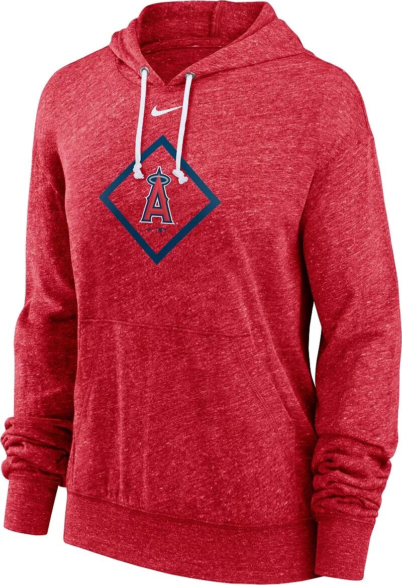 

Женская худи Nike Los Angeles Angels Red Vintage Diamond Icon