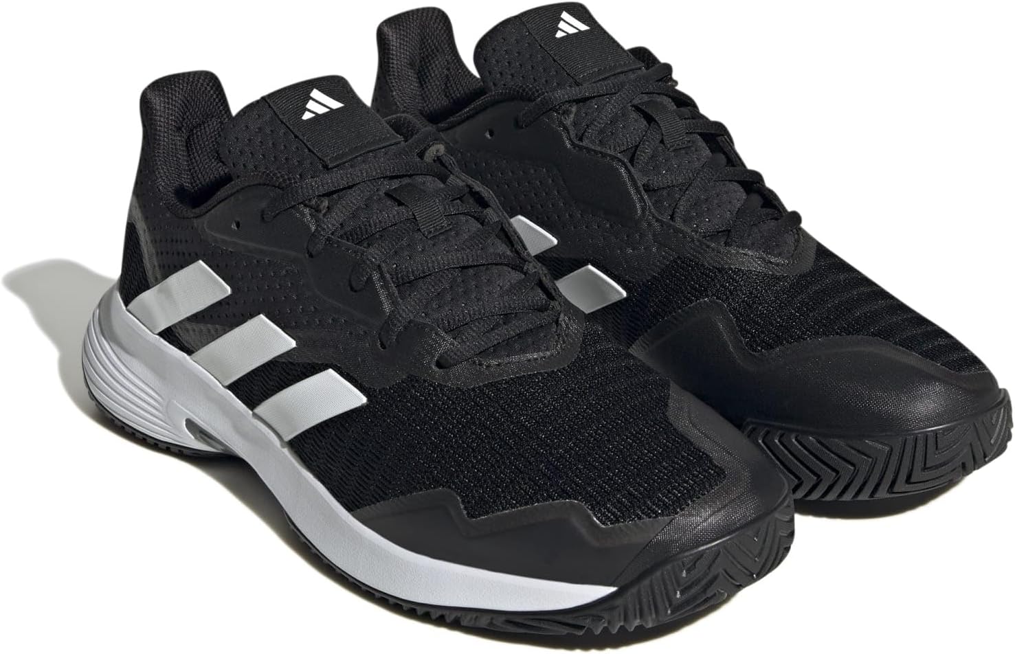 Кроссовки Court Jam Control adidas, цвет Core Black/Footwear White/Grey Four