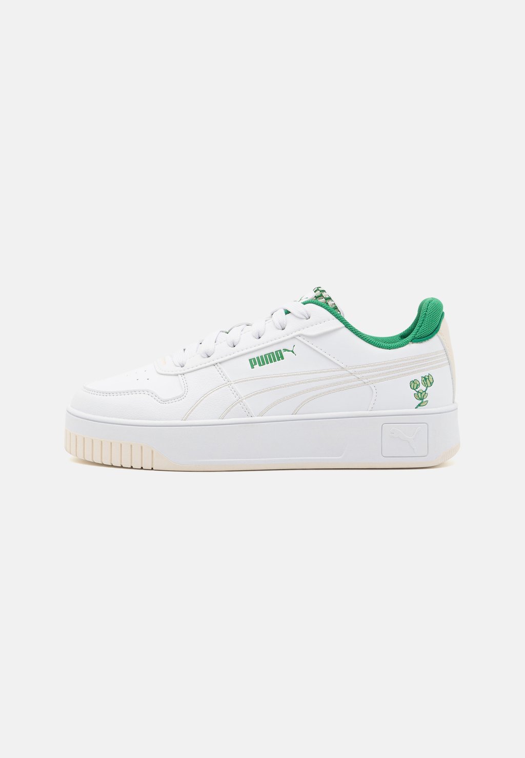 

Низкие кроссовки Carina Street Blossom Puma, цвет white/sugared almond/archive green