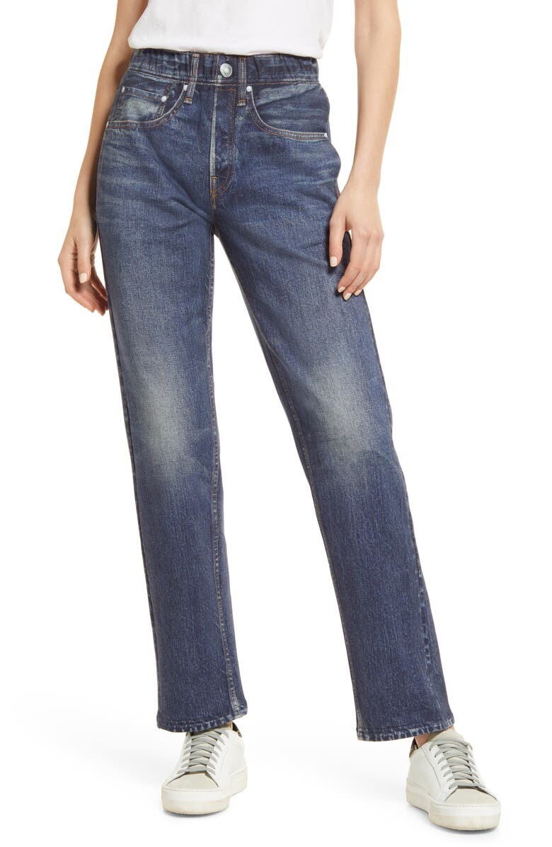 

Прямые брюки из хлопковой махры Miramar RAG & BONE