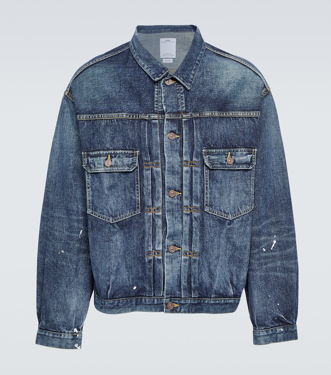 

Ss 101xx джинсовая куртка jkt Visvim, синий