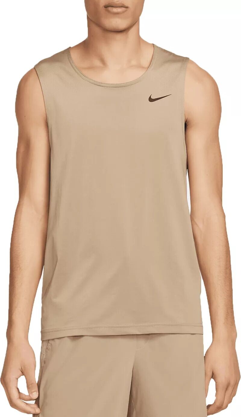 Мужская майка для фитнеса Nike Dri-FIT Ready, хаки