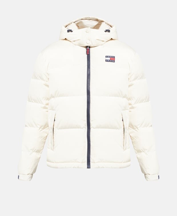 

Пуховик Tommy Hilfiger, шерсть белый