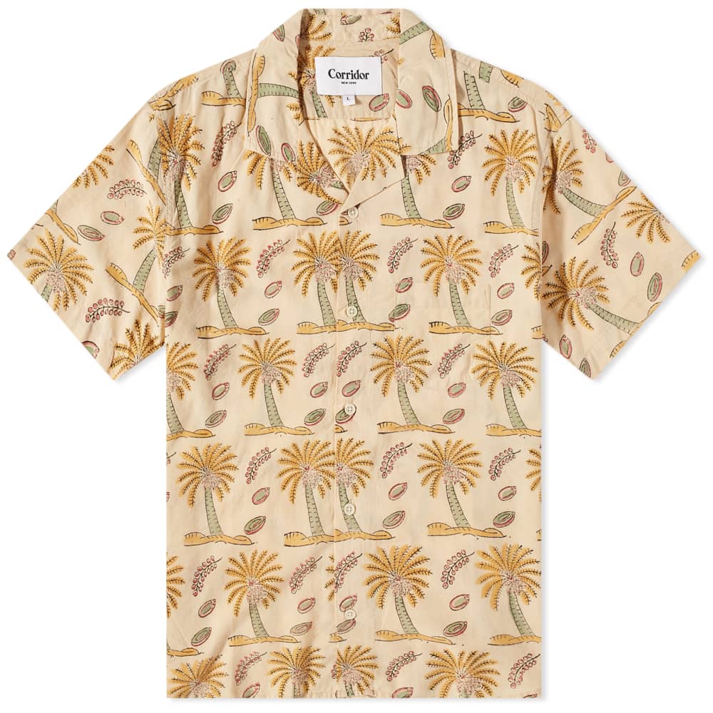 Рубашка для отпуска Corridor Palm Handblock цена и фото