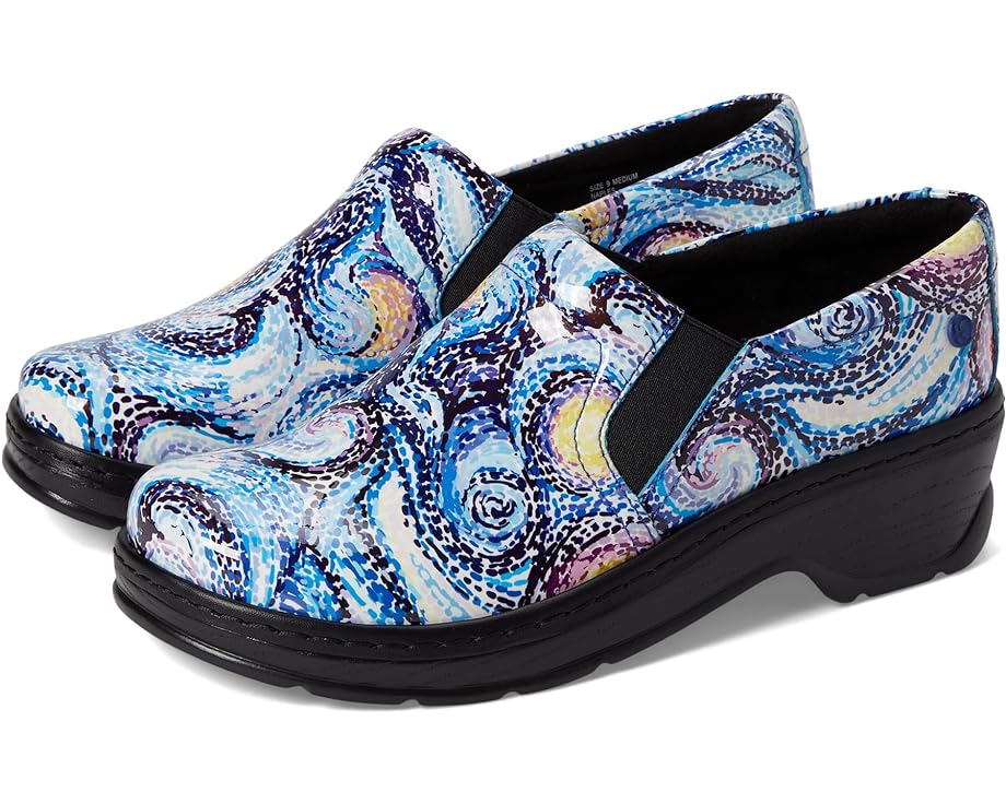 Сабо Klogs Footwear Naples, цвет Starry Night Patent цена и фото