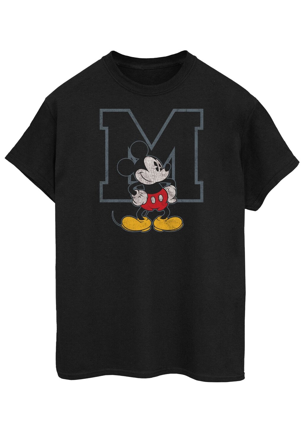 

Футболка с принтом Disney Mickey Mouse ABSOLUTE CULT, черный