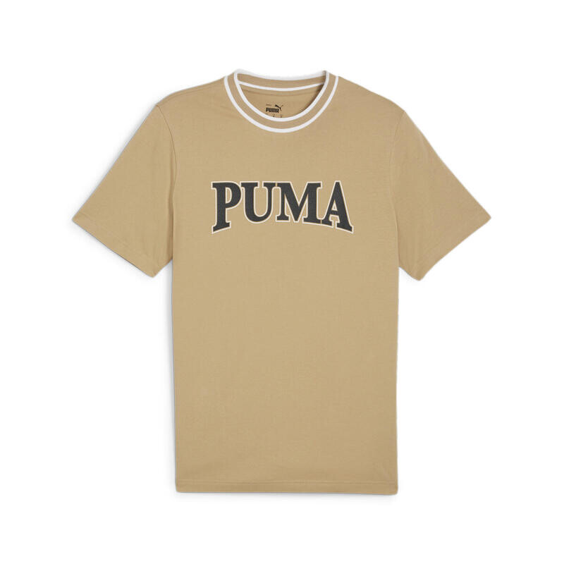 Футболка с принтом PUMA SQUAD Мужская PUMA Prairie Tan Beige, цвет beige