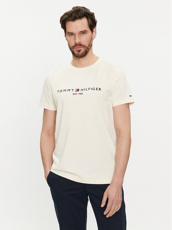 

Футболка стандартного кроя Tommy Hilfiger, бежевый