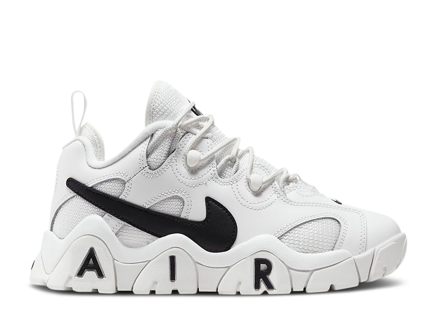 

Кроссовки Nike Air Barrage Low Gs 'White Black', белый