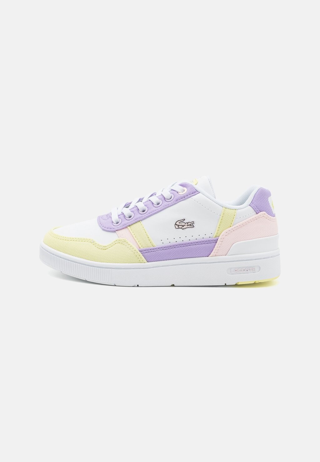 

Низкие кроссовки Unisex Lacoste, цвет white/pink