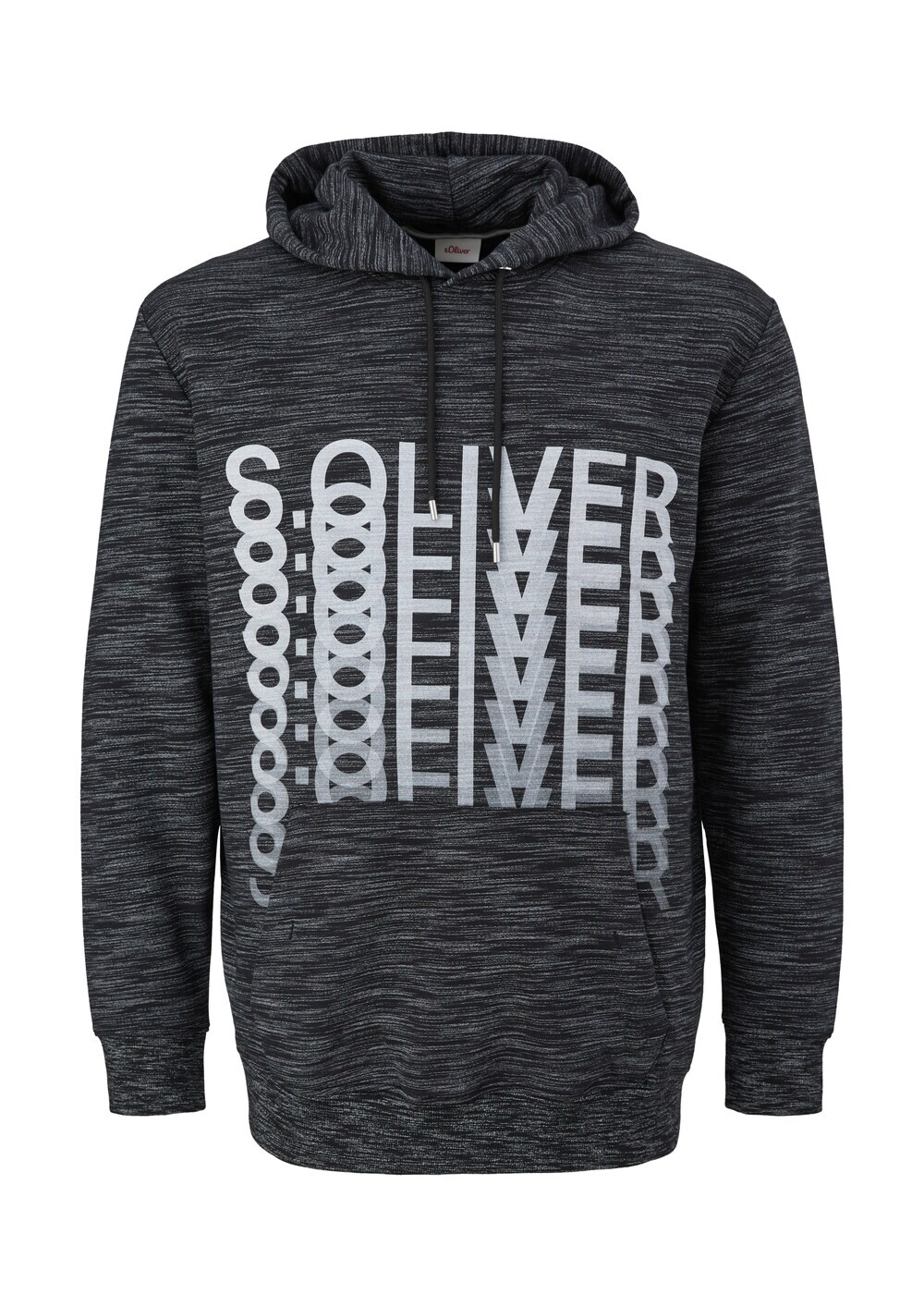 Толстовка s.Oliver Men Big Sizes, черный