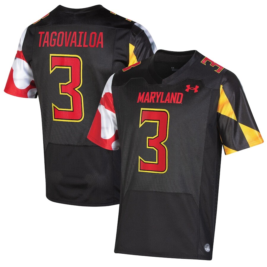 

Джерси Under Armour Maryland Terrapins, черный