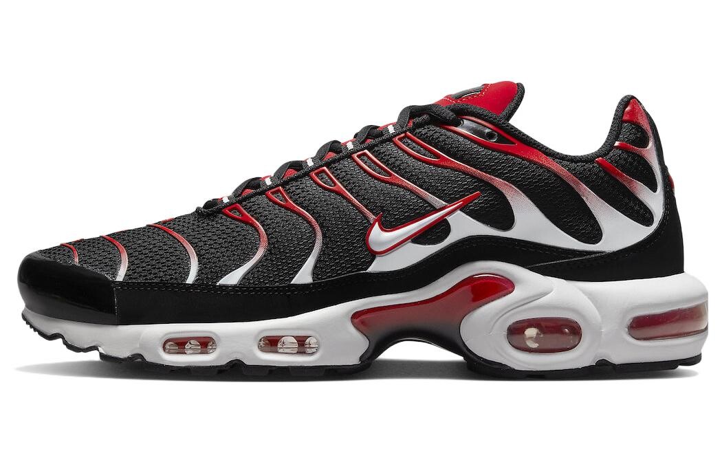 

Nike Air Max Plus Black White University Red
