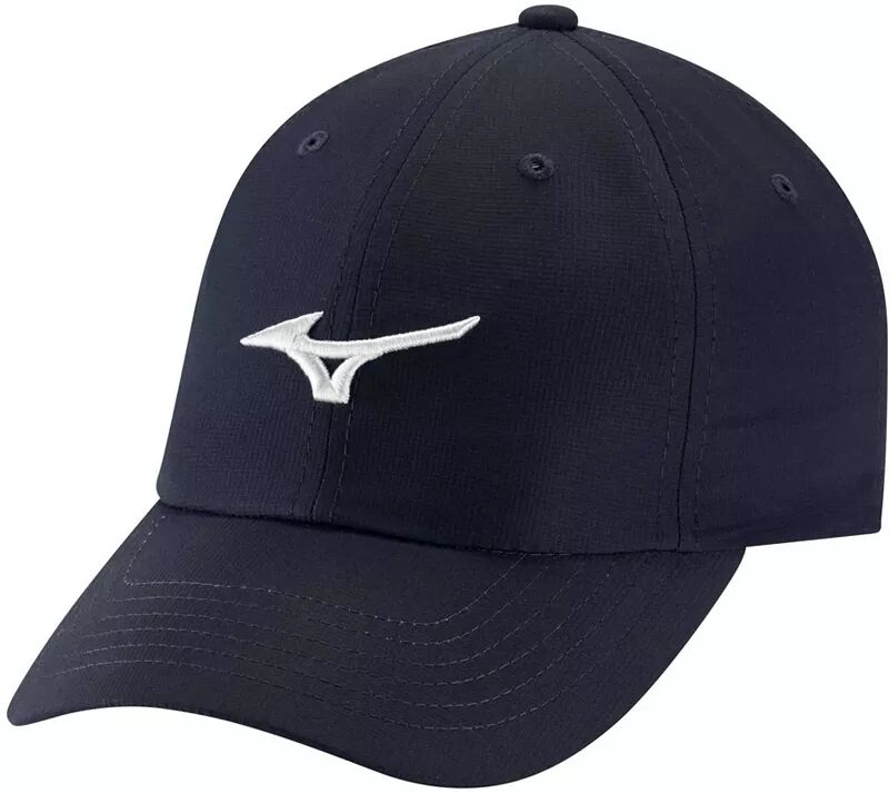 Легкая мужская кепка для гольфа Mizuno Tour, темно-синий/белый
