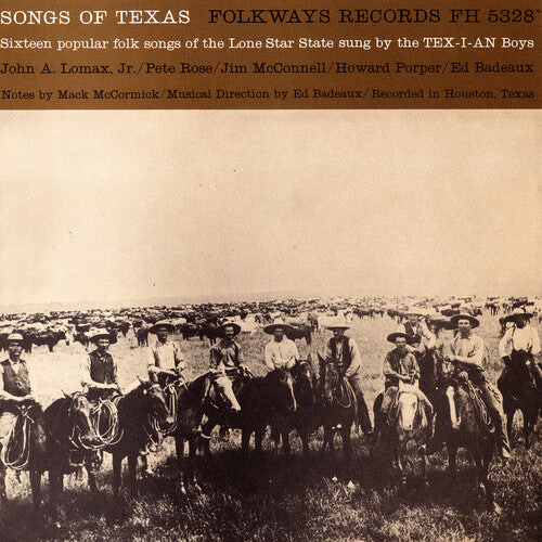 

CD диск Tex-I-An Boys: Songs of Texas