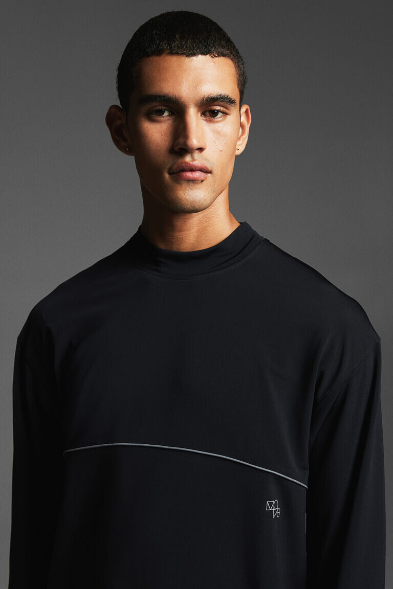 

Drymove теплая толстовка для бега H&M, черный