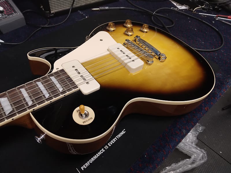 Электрогитара Gibson Les Paul Standard '50s P-90 2023 in Tobacco Burst