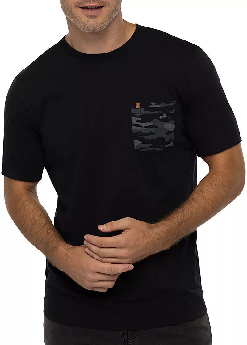 

Мужская футболка для гольфа TravisMathew Тринадцать ниже 2.0, черный