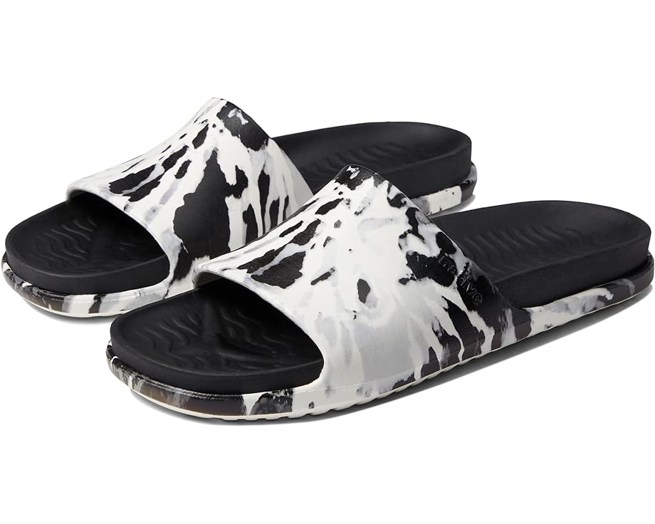 Сандалии Native Shoes Spencer LX Print, цвет Shell White/Jiffy Black/Grey Tie-Dye