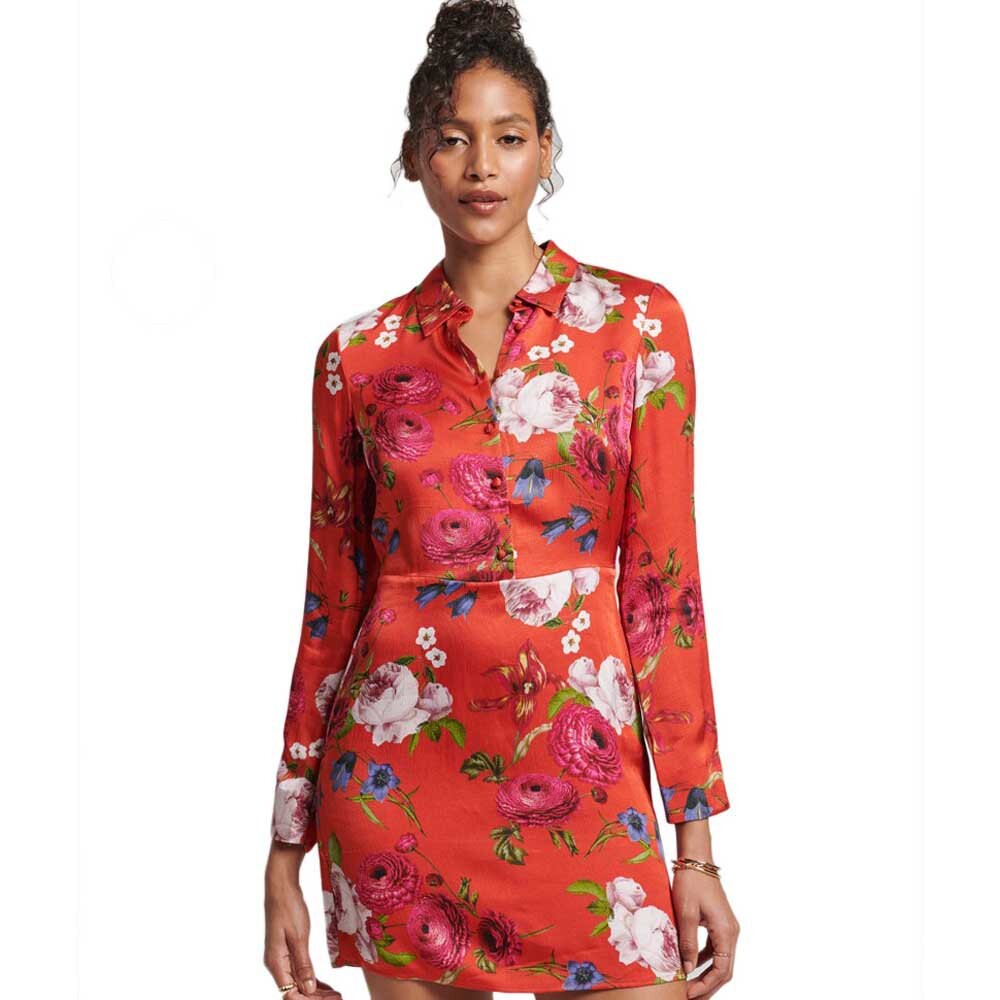 

Платье Superdry Studios Satin, разноцветный