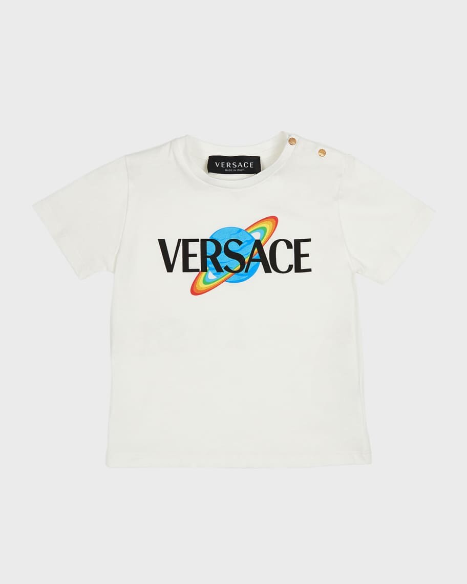 

Футболка с графическим принтом Galaxy для мальчика, размер 12M-3 Versace