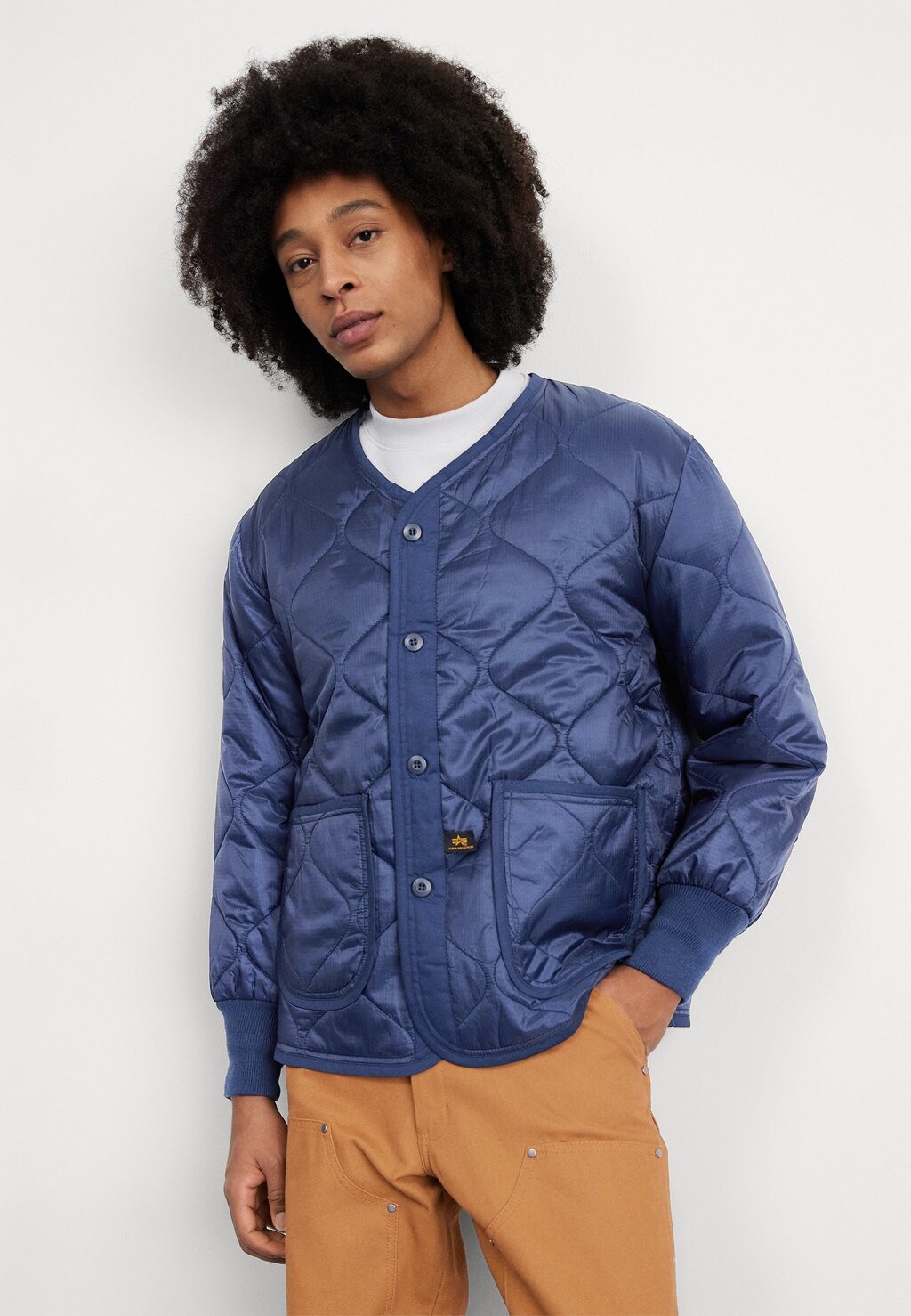 

Межсезонная куртка Alpha Industries, ультра темно-синий