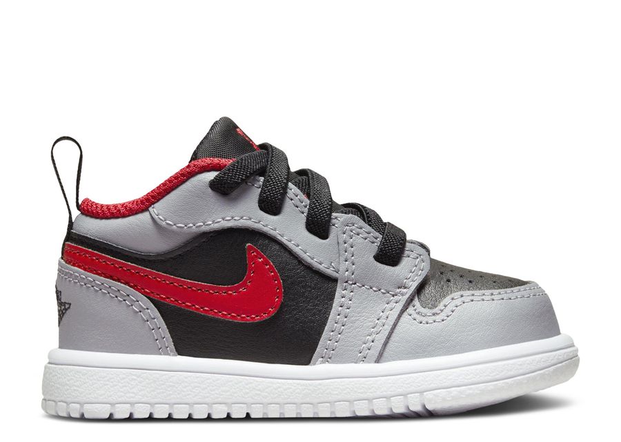 

Кроссовки Air Jordan Jordan 1 Low Alt Td 'Cement Fire Red', серый